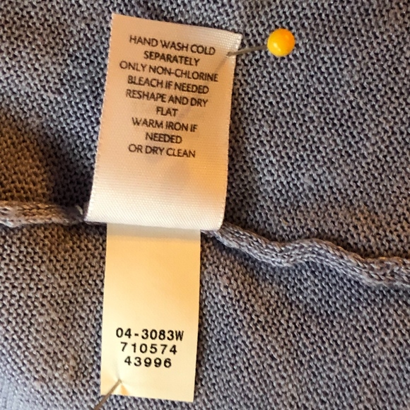 J Jill lavender open front cardigan - Picture 5 of 5